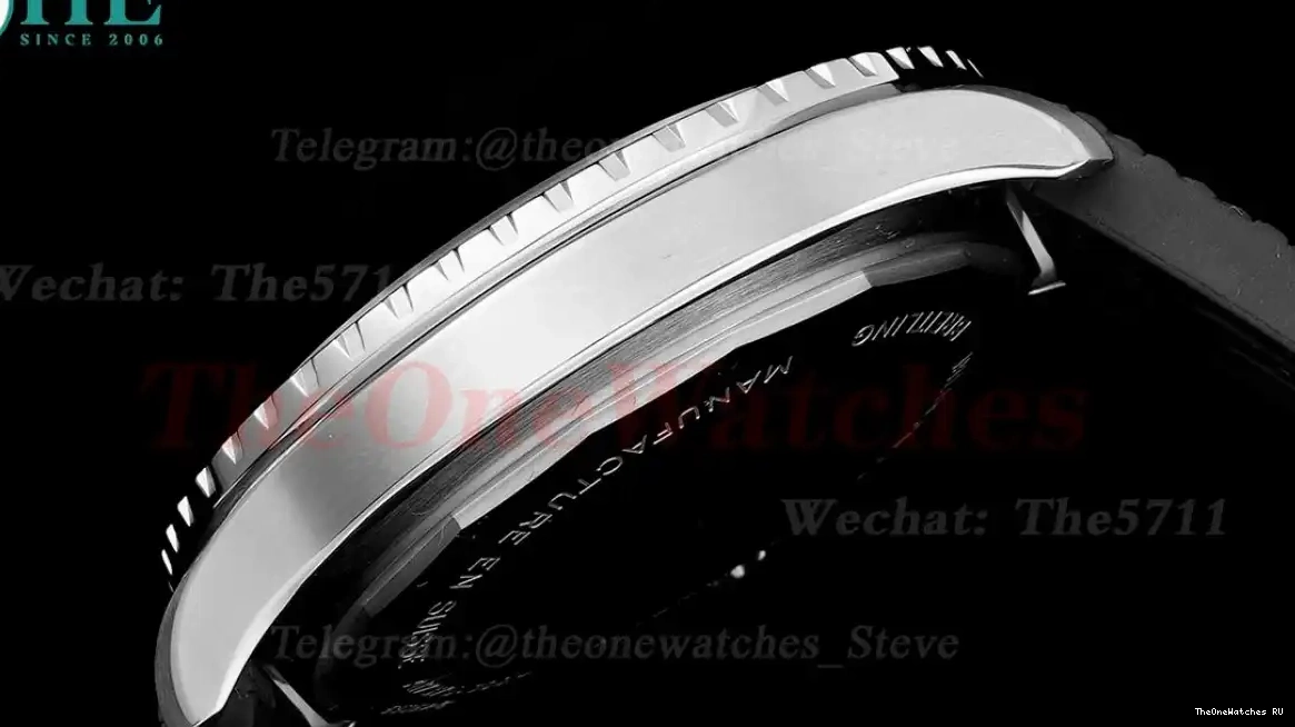 Bezel RU SS A2824 Black Superocean 42mm on Black BLSF 0610